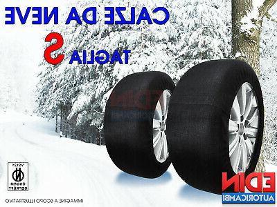 calze da neve omologate auto taglia s