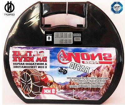 catene da neve 9 mm omologate onorm