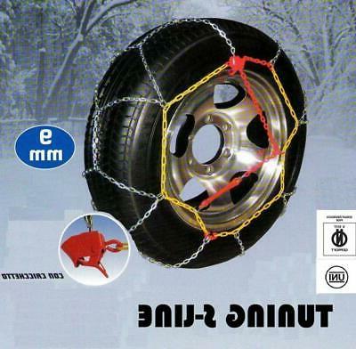 catene da neve 9mm omologate pneumatici 215