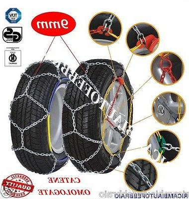 catene da neve 9mm omologate per pneumatici