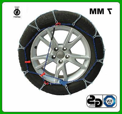 catene da neve omologate 7 millimetri 7mm