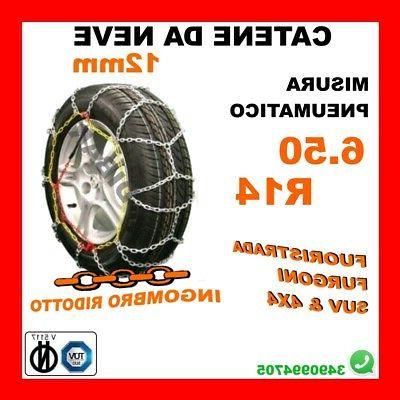 catene da neve per fuoristrada e 4x4