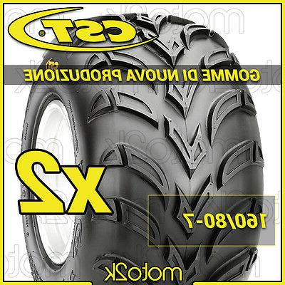 coppia gomme copertoni pneumatici quad atv 7