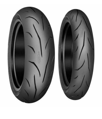 coppia gomme moto 120 60 17 160