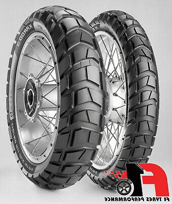 coppia gomme moto karoo 3 90 90