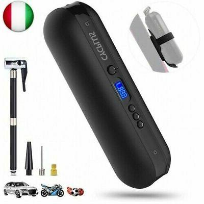 gonfiatore elettrico pneumatici portatile pompa aria per