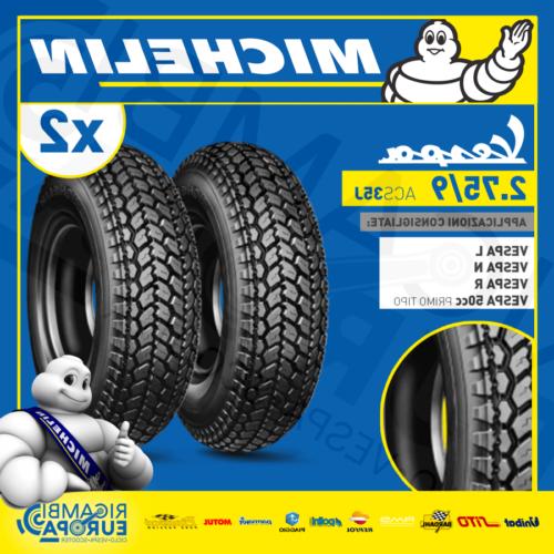 kit 2 gomme pneumatici 2 75 9