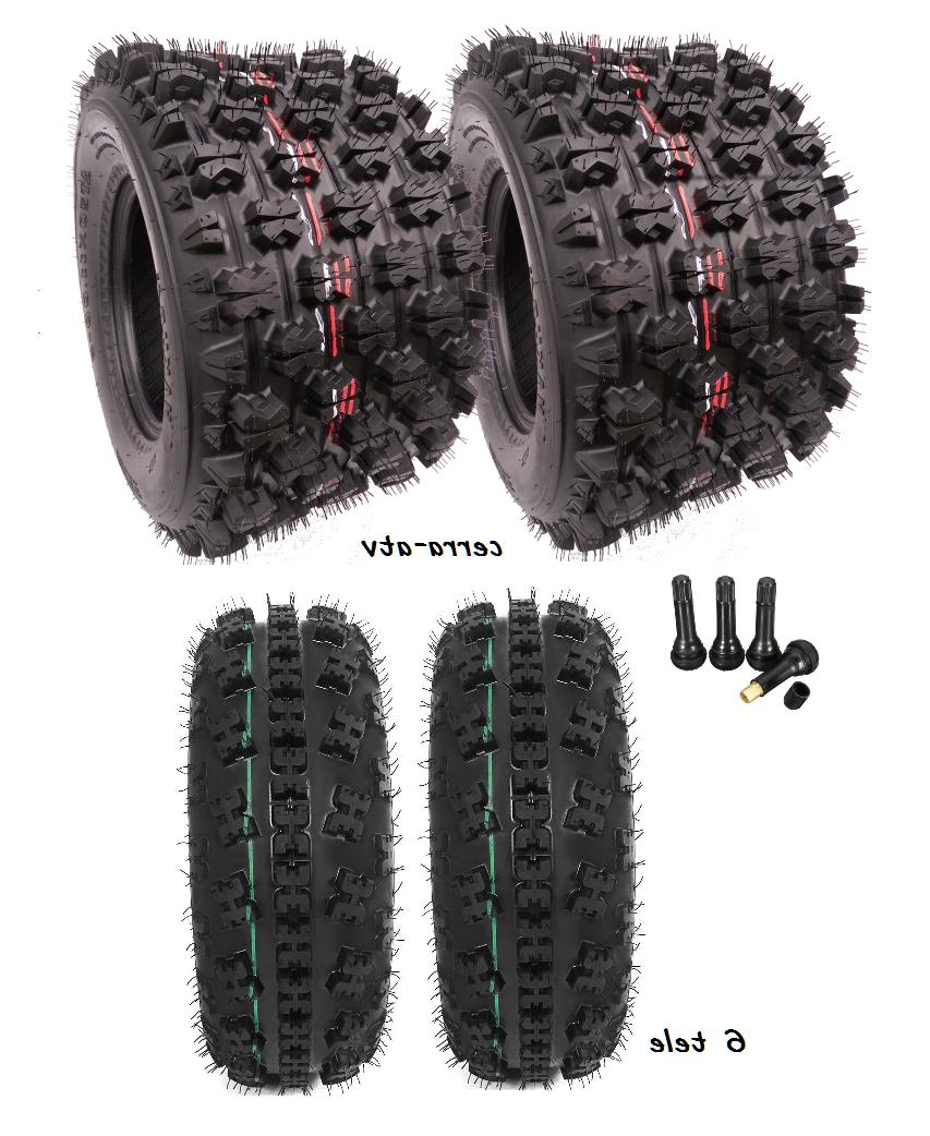 kit 4 gomme quad copertoni pneumatici atv