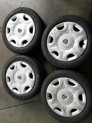 kit cerchi in acciaio diam 15 per