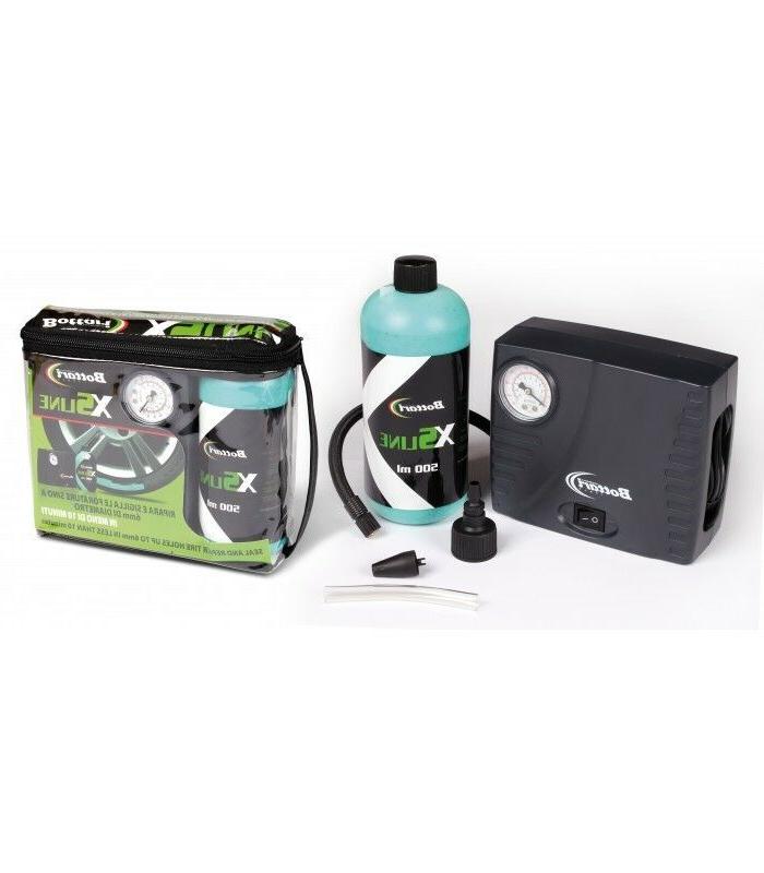 kit ripara gomme gonfia e ripara pneumatici