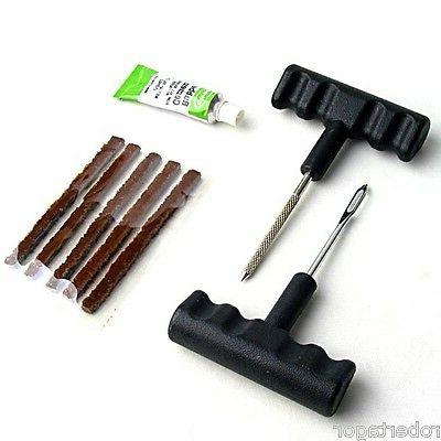 kit riparazione foratura gomme ruote pneumatici auto