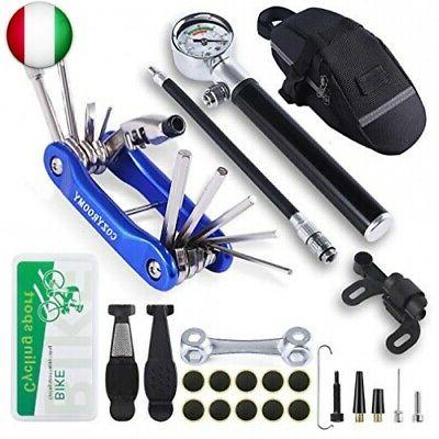 kit riparazione pneumatici bici kit attrezzi per