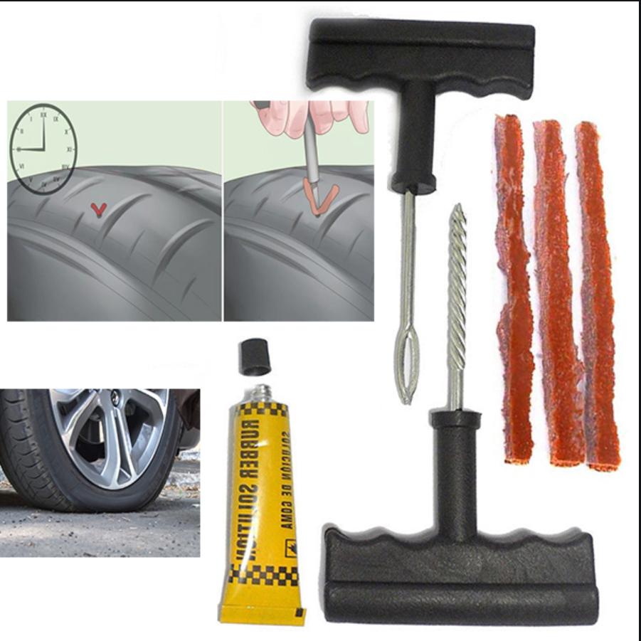 kit riparazione pneumatici professionale per auto e