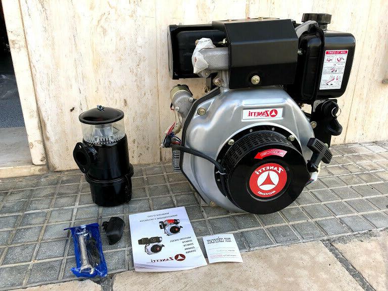 motore diesel 7 cv albero conico per