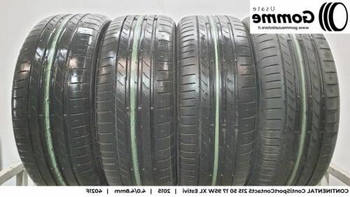 pneumatici gomme usate contisportcontact5 215 50 17