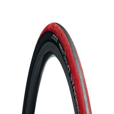 pneumatico fiammante 700x23 pieghevole rosso