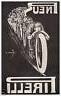 PUBBLICITA 1919 PNEUS PIRELLI GOMME GARA CORSA MOTO BICI PIL