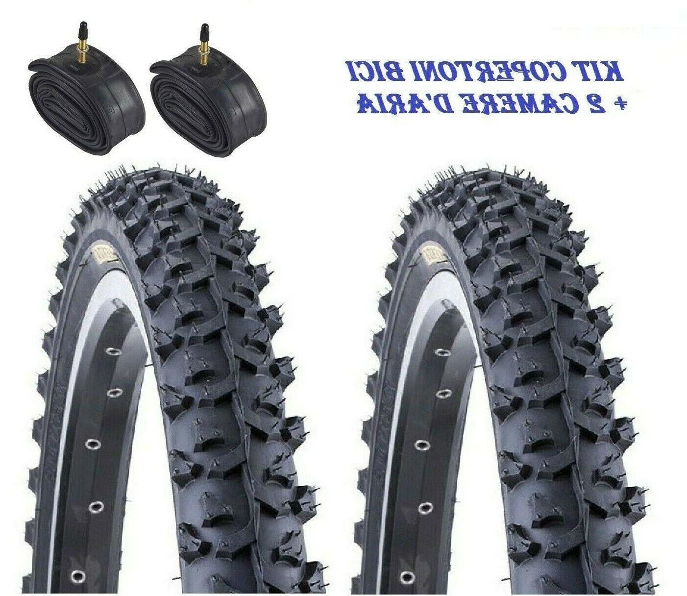 kit 2 pneumatici 2 camere d aria