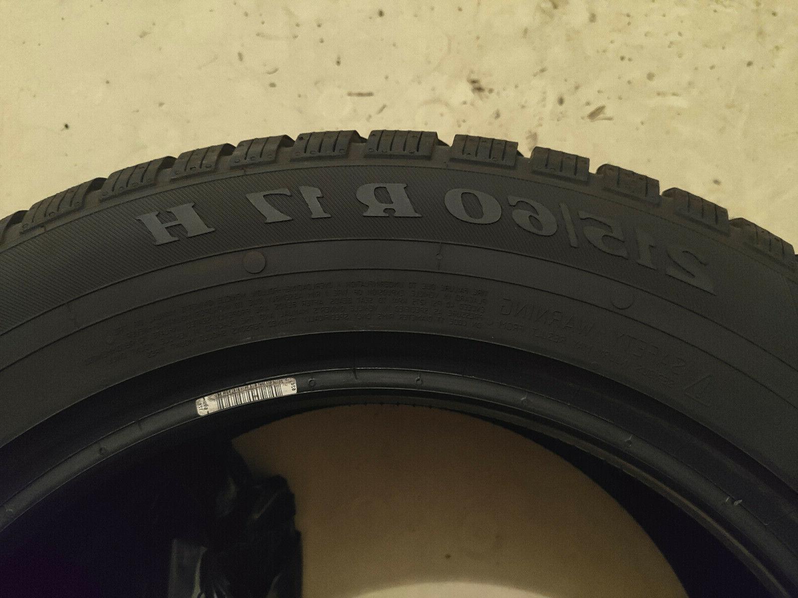 set 4 gomme pneumatici invernali 215 60