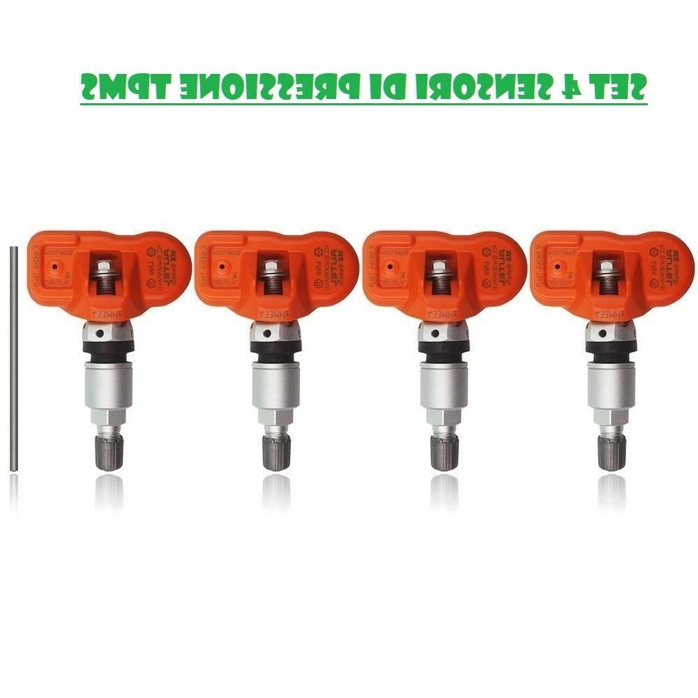 set di 4 sensori di pressione pneumatici