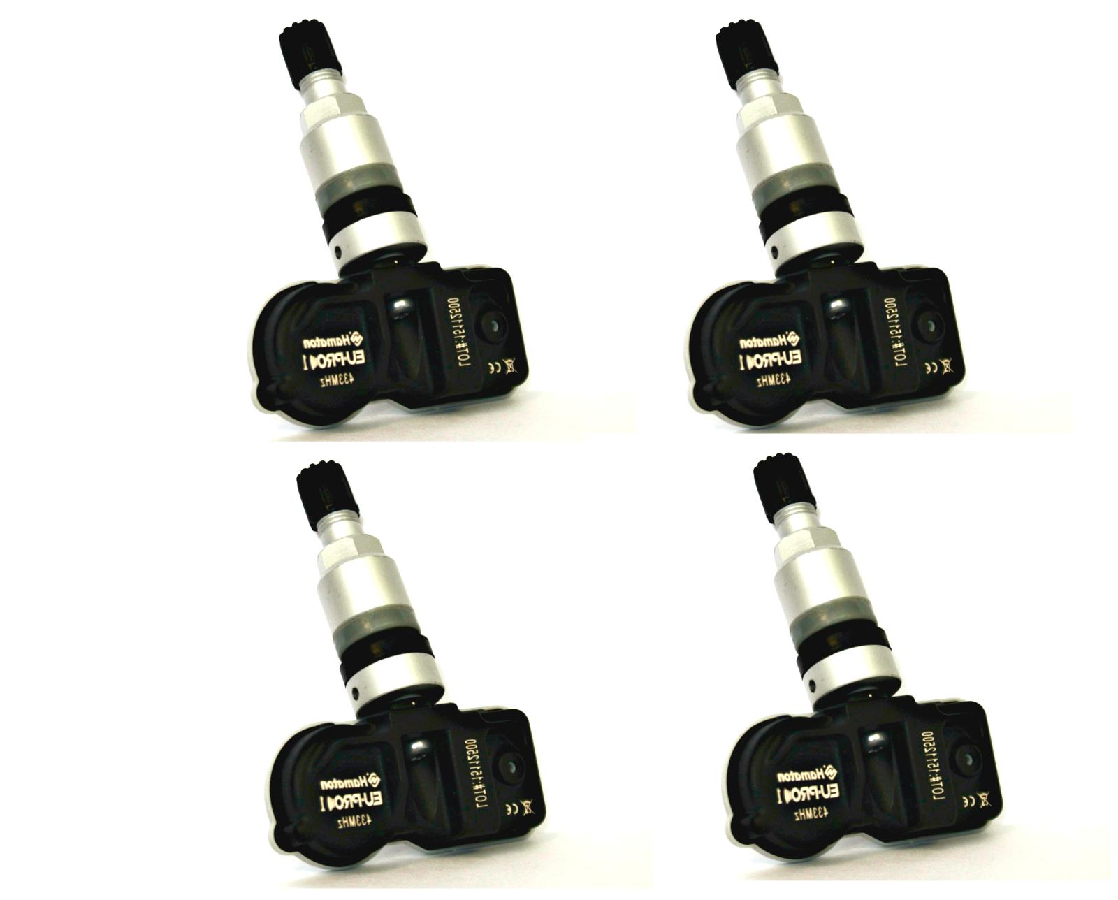 tpms pressione pneumatico valvola sensori x 4