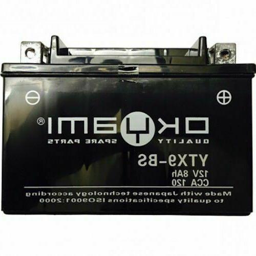 ytx9 bs batteria okyami yamaha x city