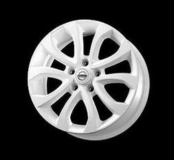 Nissan Juke 17 " Lega Ruota Lucido Bianco Set Di 4 Con Pneum