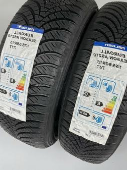 Tutte Le Stagioni Smart Fortwo 451 155 175 Vier Pezzo Falken