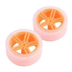 Pneumatico e ruota in gomma 2 pezzi per camion 1/10 1/12 RC 