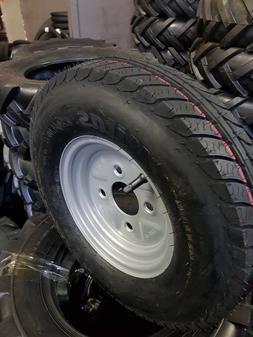 RUOTA COMPLETA RIMORCHIO CARRELLO 8 POLLICI ATTACCO BALILLA 