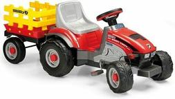 TRATTORE PEG PEREGO MINI TONY TIGRE A PEDALI COLORE ROSSO